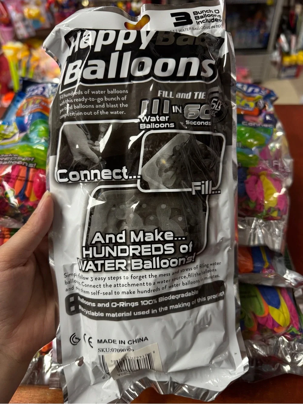 333 pcs Water Balloon Pack - Multicolor